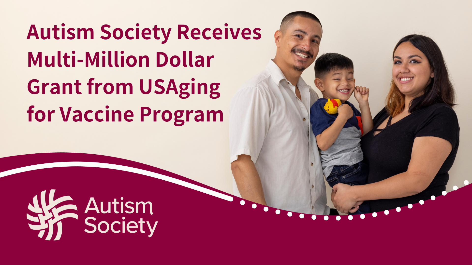 Press Release Autism Society Of America Receives Multi Million Dollar Grant From Usaging For 2479